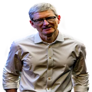 Tim Cook Digital Transformation Png Ivd PNG image