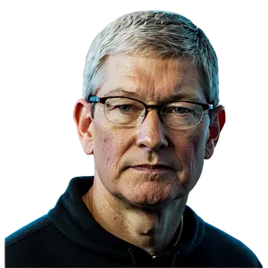 Tim Cook Portrait Png Uqv65 PNG image