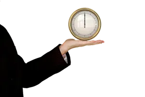 Time In Hand Concept PNG image
