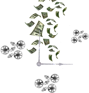 Time Is Money Concept Art