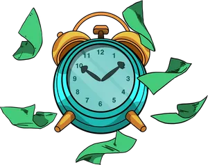 Time Is Money Concept Illustration