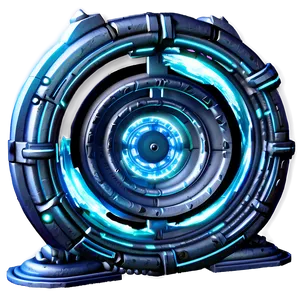 Time Machine Portal Png 05212024 PNG image
