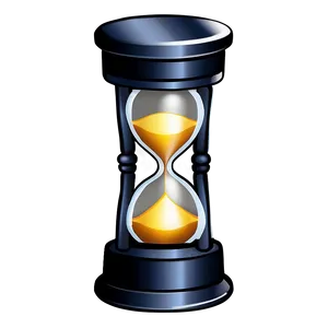 Time Management Hourglass PNG Hmc50