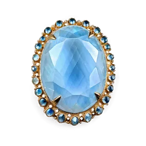 Timeless Chalcedony Gem PNG Han