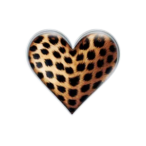 Timeless Leopard Heart PNG 06282024 PNG