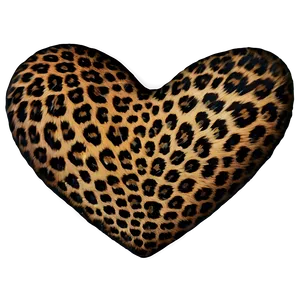 Timeless Leopard Heart PNG Ihx PNG