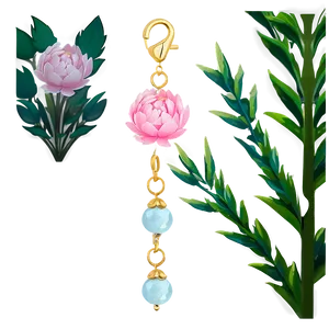 Timeless Peony Charm PNG Kru81 PNG