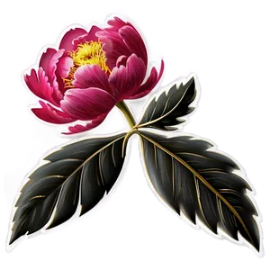 Timeless Peony Charm Png Nap PNG image