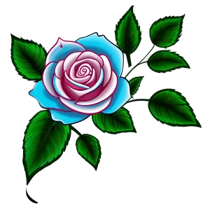 Timeless Rose Tattoo Idea PNG 05252024 PNG