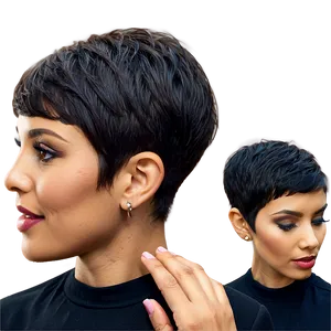 Timeless Short Haircut PNG 96