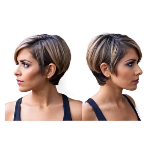 Timeless Short Haircut PNG Vac PNG