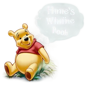 Timeless Winnie The Pooh Design Png Vig PNG image