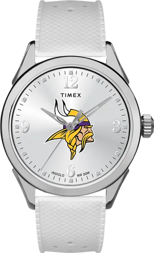Timex Watchwith Vikings Logo PNG image