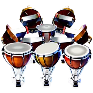 Timpani Drum Orchestra Png Tiw PNG image
