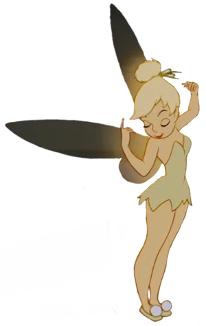 Tinkerbell Classic Pose PNG image