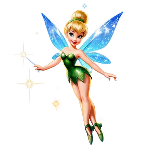 Tinkerbell Glitter Png 05062024 PNG image