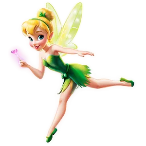 Tinkerbell In Flight Png Wqg PNG image