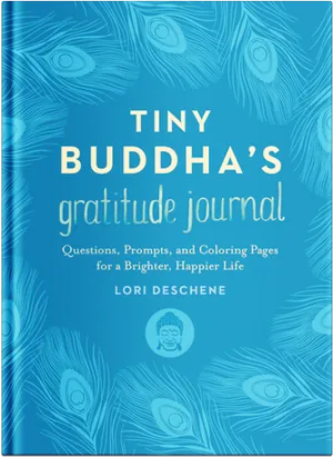 Tiny Buddhas Gratitude Journal Cover PNG image