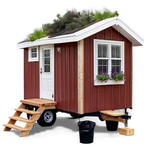 Tiny House Concept PNG Jop