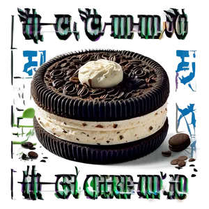 Tiramisu Flavor Oreo Png 32 PNG image