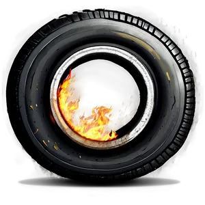 Tire Burning PNG 05252024 PNG