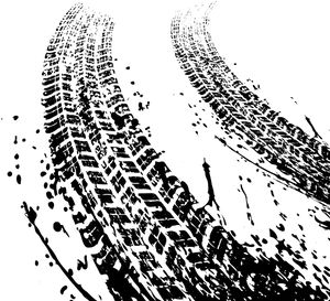 Tire Tread Pattern Art