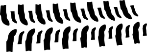 Tire Tread Pattern Graphic PNG