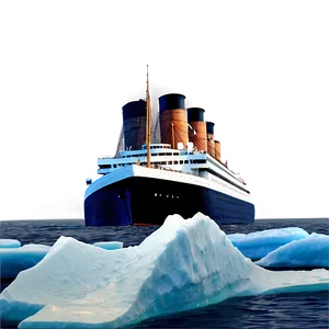 Titanic Iceberg Collision Png Hjg83 PNG image
