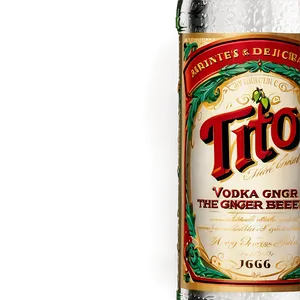 Tito's Vodka And Ginger Beer Png 06252024 PNG image