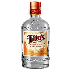 Tito's Vodka And Ginger Beer Png 06252024 PNG image