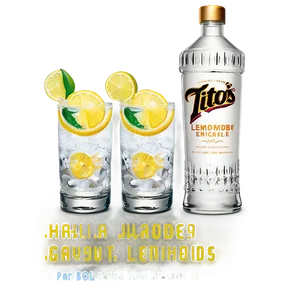 Tito's Vodka And Lemonade PNG Ykm