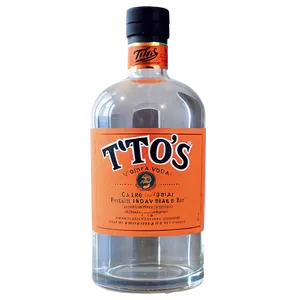 Tito's Vodka Bar Png Qra87 PNG image