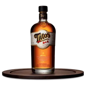 Tito's Vodka Bar PNG Wfs