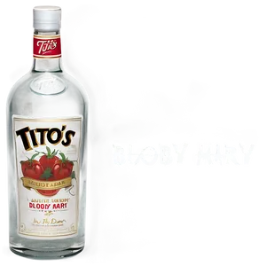 Tito's Vodka Bloody Mary PNG Hpl17 PNG