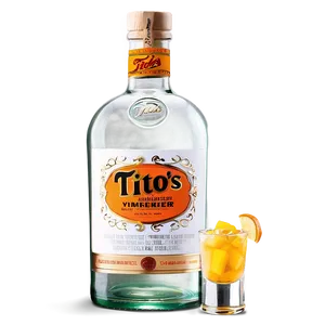 Tito's Vodka Craft Cocktail PNG Trp16 PNG