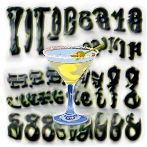 Tito's Vodka Martini PNG 06252024