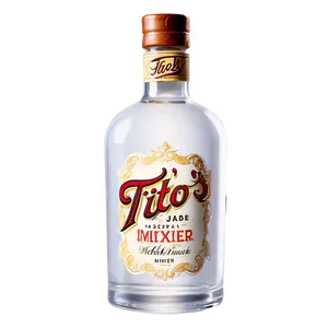 Tito's Vodka Mixer PNG Occ