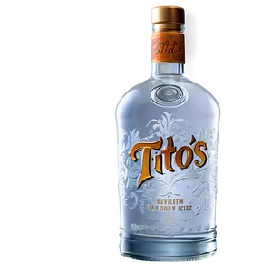 Tito's Vodka On Ice Png Cmd PNG image