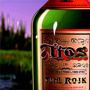Tito's Vodka On The Rocks PNG 06252024