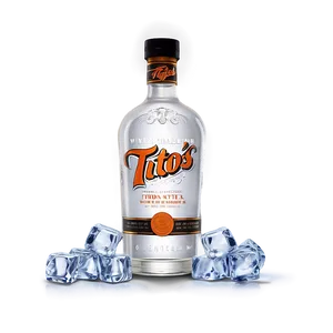 Tito's Vodka On The Rocks PNG 59