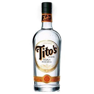 Tito's Vodka Serving Png 06252024 PNG image