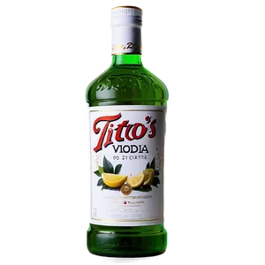 Tito's Vodka Summer Drink Png Shc PNG image