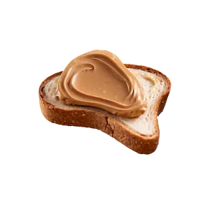 Toast With Peanut Butter PNG 05242024 PNG