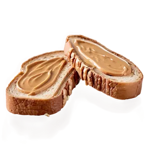 Toast With Peanut Butter PNG 16 PNG