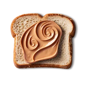 Toast With Peanut Butter Png Ogk PNG image