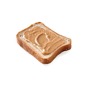 Toast With Peanut Butter PNG Ufp92