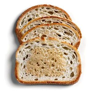 Toasted Sesame Bread Slice PNG 06132024 PNG