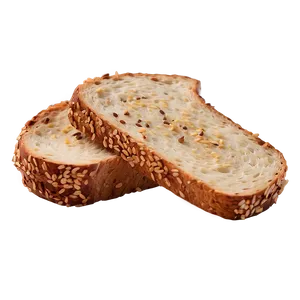 Toasted Sesame Bread Slice PNG Tfa PNG