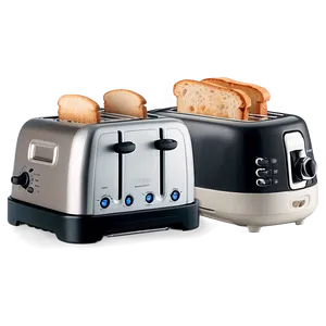 Toaster With Defrost Feature Png 06122024 PNG image