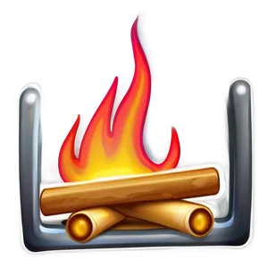 Toasty Fire Emoji Picture Png Ggn30 PNG image